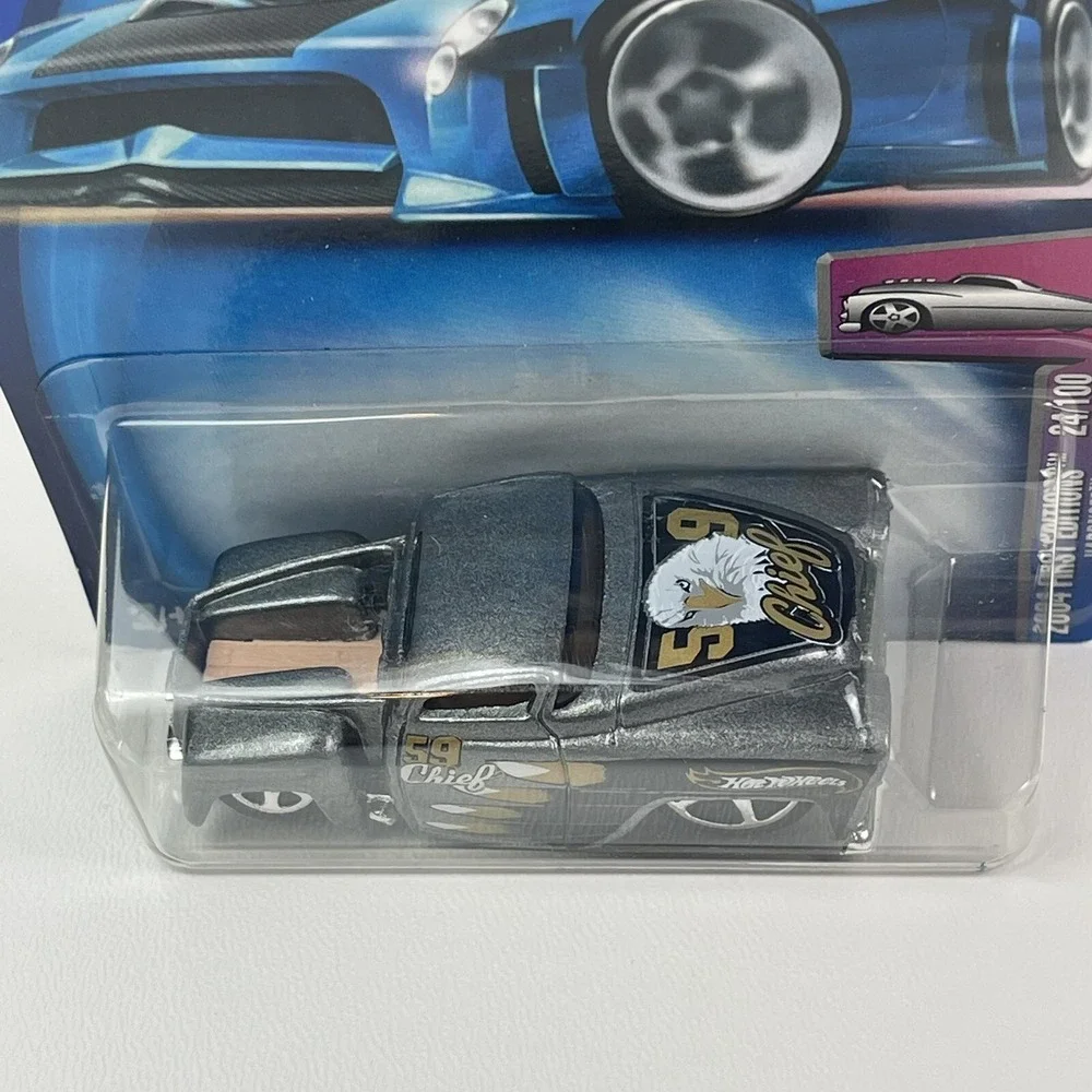Hot Wheels Hardnoze Chevy 1959 Metallic Dark Grey 2004 First Editions